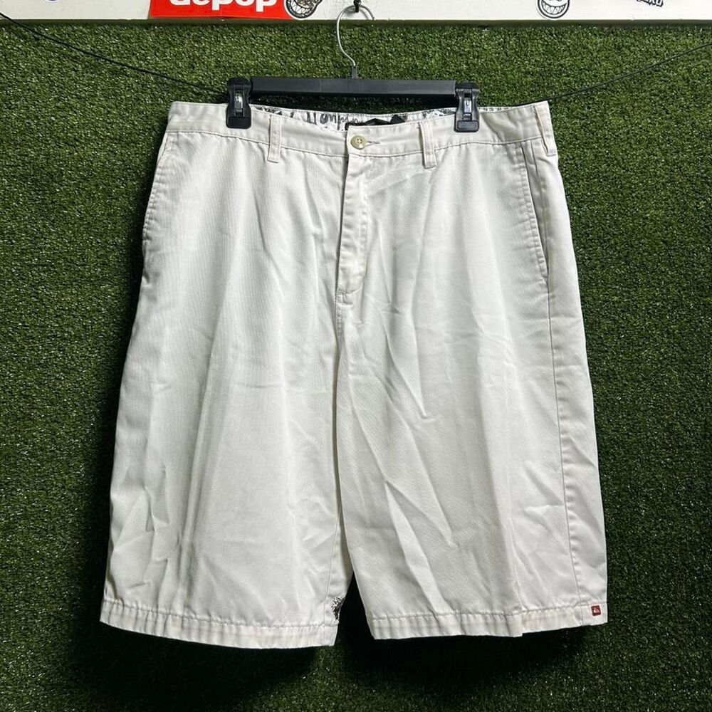 Quiksilver Men's White Shorts